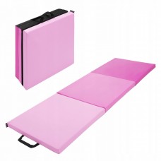 Мат гімнастичний складаний 4FIZJO 180 x 60 x 5 см 4FJ0572 Pink/Light Pink