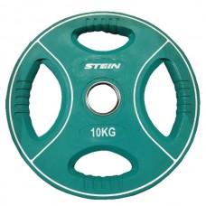 Професійні диски 10 кг Stein TPU Color 3-Hole Plate DB6092-10