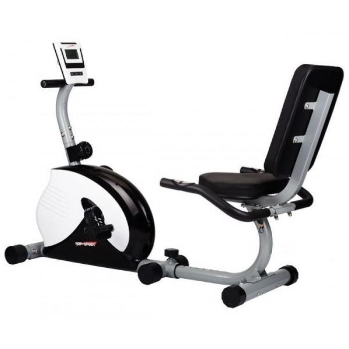 Горизонтальний велотренажер Hop-Sport HS-65R Veiron black / white Горизонтальний велотренажер Hop-Sport HS-65R Veiron black / white