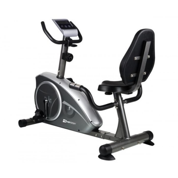 Горизонтальный велотренажер Hop-Sport HS-67R Axum silver