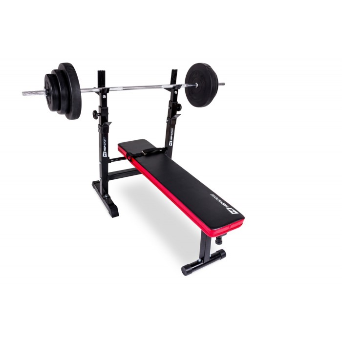 Набор Hop-Sport Strong 83 кг со скамьей HS-1080