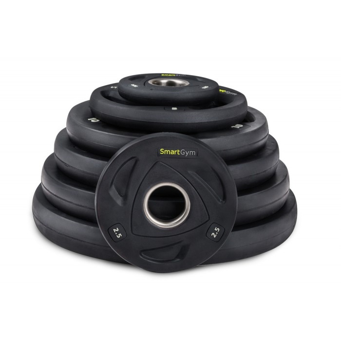 Сет блинов (дисков) олимпийский SmartGym 100 kg d - 50 мм - А