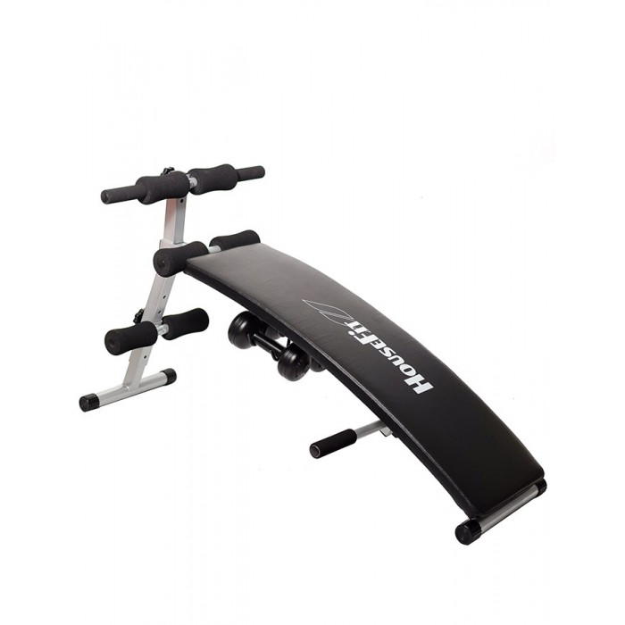 Скамья для пресса с гантелями HouseFit DH 8113 Скамья для пресса с гантелями HouseFit DH 8113
