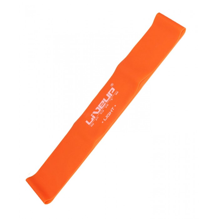 Фитнес резинка для ног и ягодиц 50 см слабое LiveUp LATEX LOOP LS3650-500Lo Фитнес резинка для ног и ягодиц 50 см слабое LiveUp LATEX LOOP LS3650-500Lo