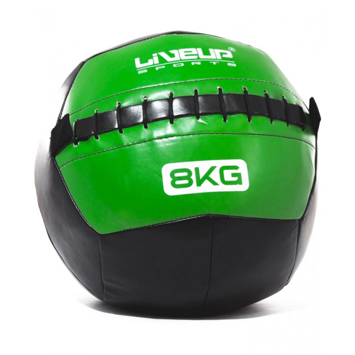 Мяч для кроссфита (медбол) набивной 8 кг LiveUp LS3073-8 Мяч для кроссфита (медбол) набивной 8 кг LiveUp LS3073-8