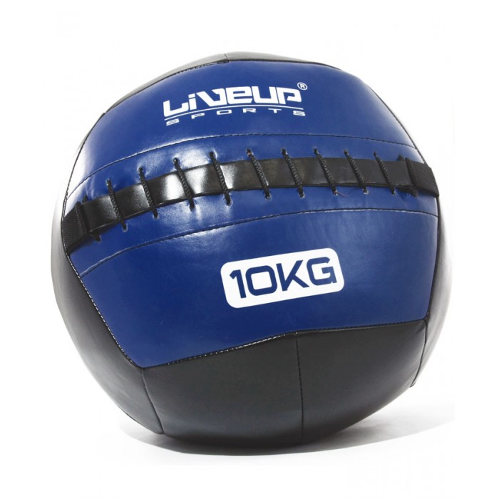 М'яч для кроссфіта (медбол) набивної 10 кг LiveUp LS3073-10 М'яч для кроссфіта (медбол) набивної 10 кг LiveUp LS3073-10