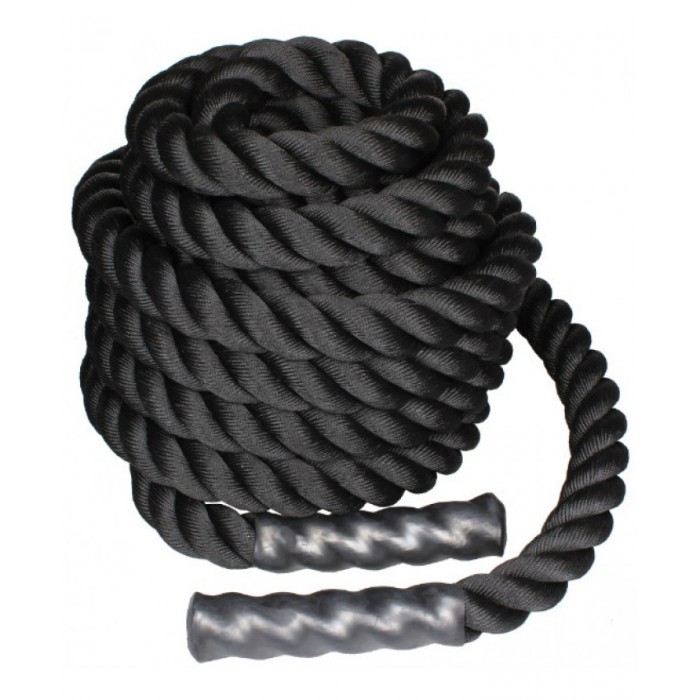 Спортивный канат для перетягивания и лазания 12м LiveUp LS3676-12 black Спортивный канат для перетягивания и лазания 12м LiveUp LS3676-12 black