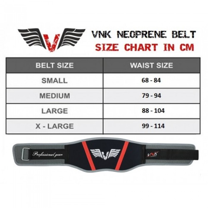Пояс для важкої атлетики VNK Neoprene XL