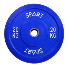 Бамперний млинець (диск) 20 кг d - 50 мм SPART PL42-20