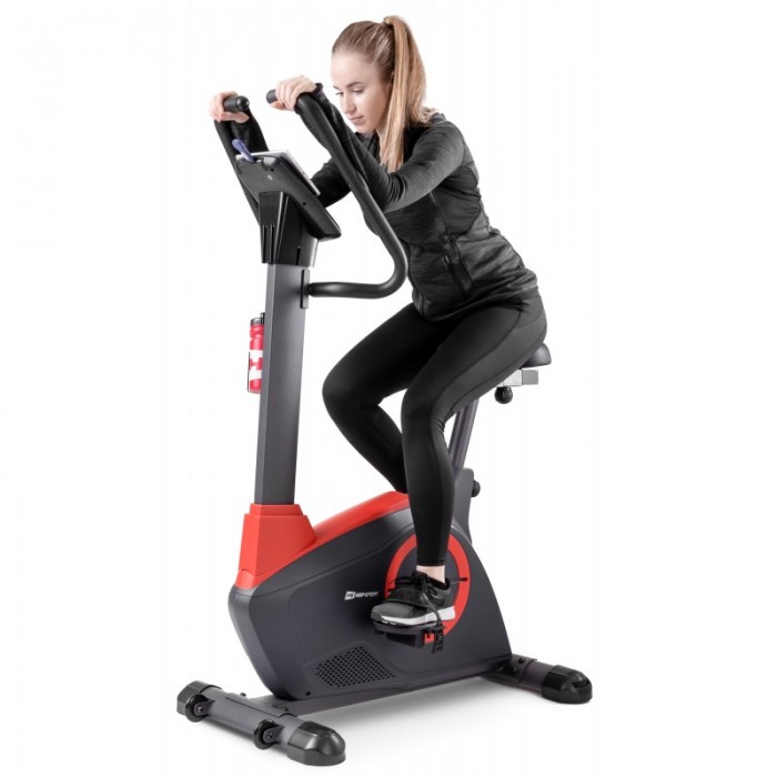 Велотренажер HS-080H Icon iConsole + Black / Red