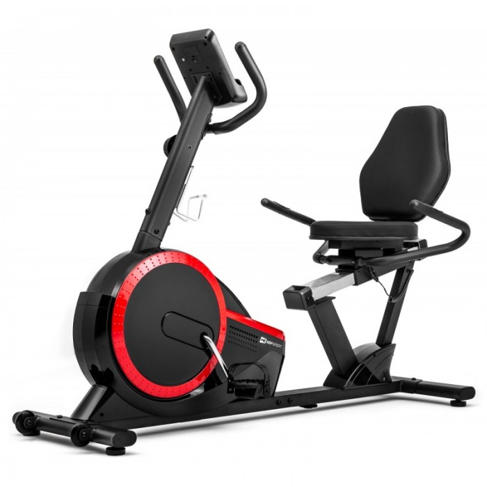 Горизонтальный велотренажер Hop-Sport HS-060L Pulse Red