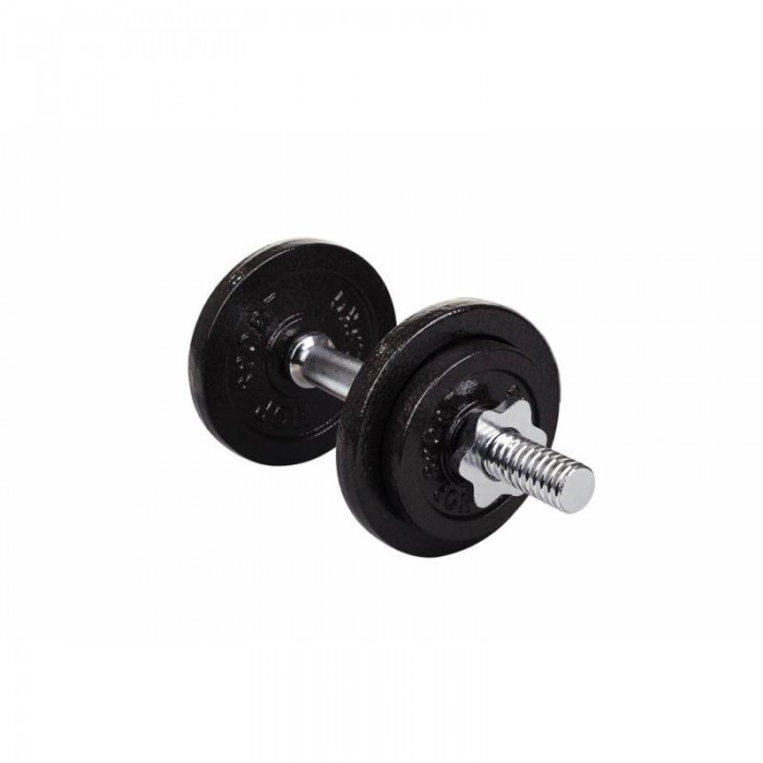 Гантеля металева Hop-Sport Strong 1х10кг