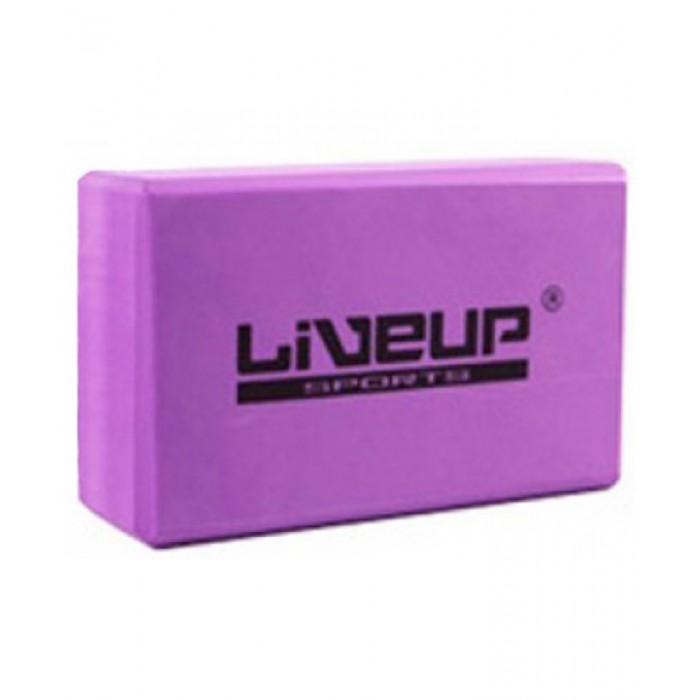 Блок для йоги (кирпич) LiveUp EVA BRICK, LS3233A-p Блок для йоги (кирпич) LiveUp EVA BRICK, LS3233A-p