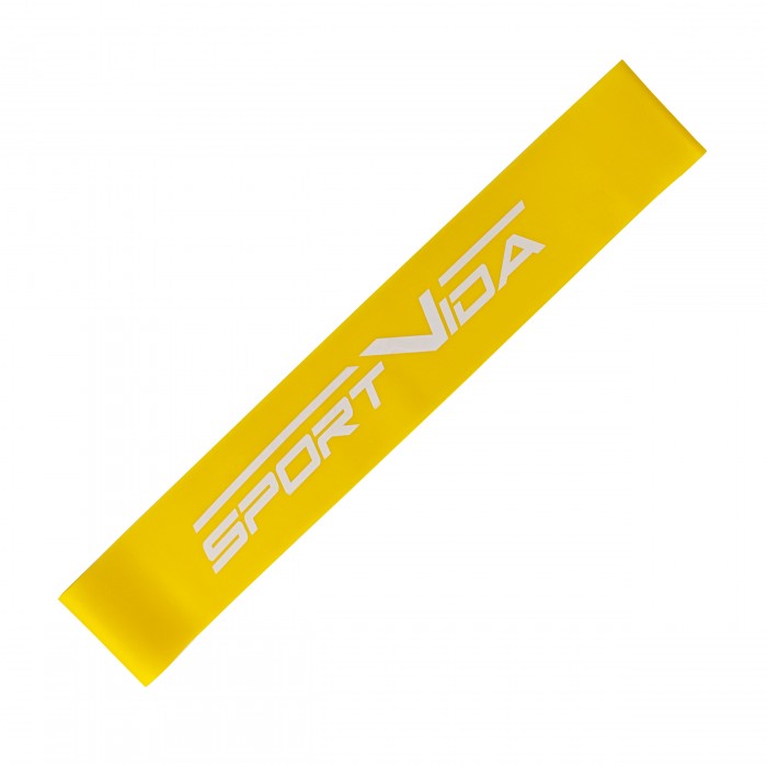 Фітнес гумка для ніг і сідниць еластична SportVida Mini Power Band 0.6 мм SV-HK0102