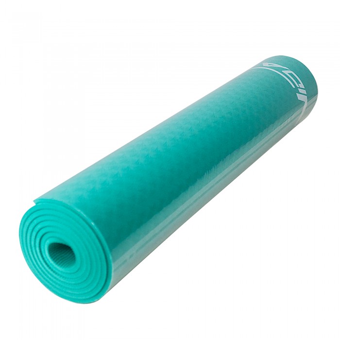 Килимок для фітнесу та йоги SportVida TPE 6 мм SV-HK0056 Mint
