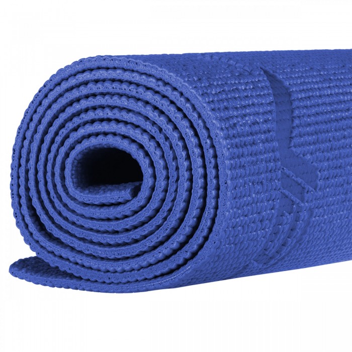 Коврик для йоги (Yoga mat) SportVida PVC 6 мм SV-HK0053 Sky Blue
