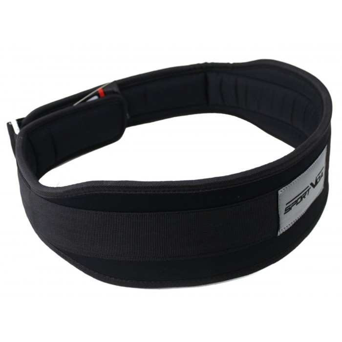 Пояс для важкої атлетики неопреновий SportVida SV-AG0098 (M) Black
