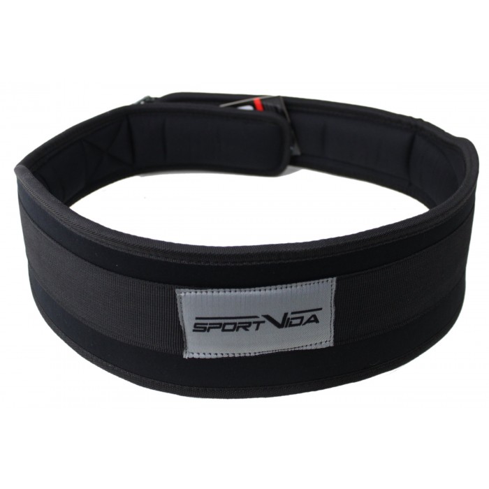 Пояс для важкої атлетики неопреновий SportVida SV-AG0099 (L) Black