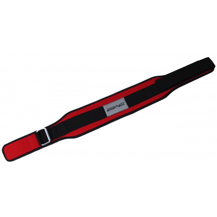 Пояс для тяжелой атлетики неопреновый SportVida SV-AG0102 (M) Red