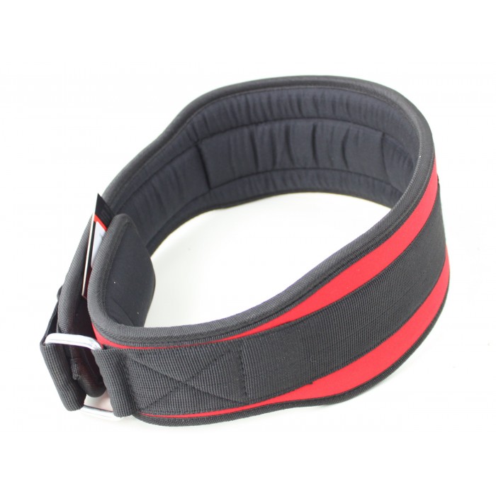 Пояс для тяжелой атлетики неопреновый SportVida SV-AG0102 (M) Red