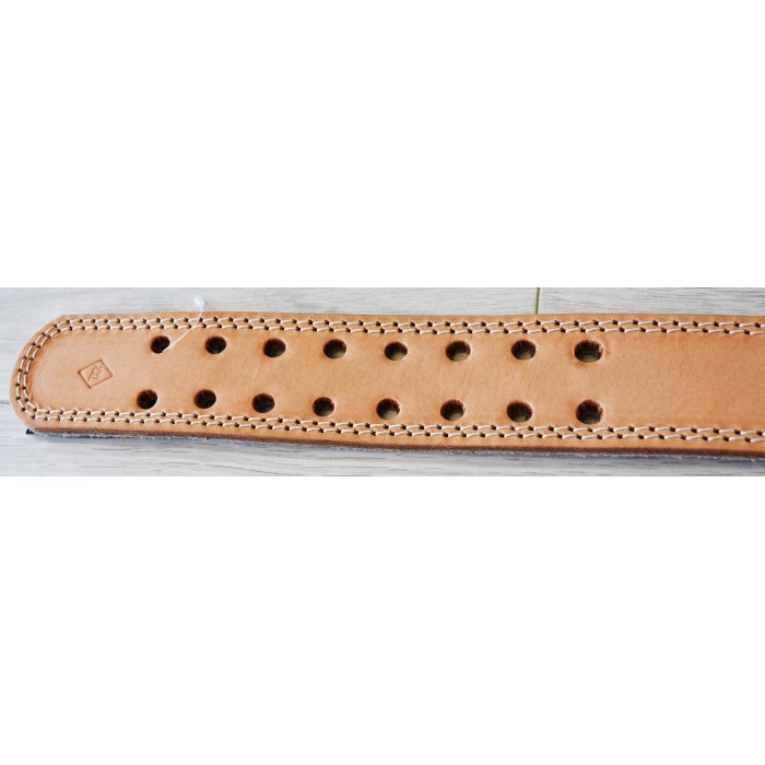 Пояс для важкої атлетики шкіряний SportVida SV-AG0055 (XL) Beige