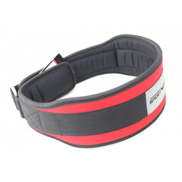 Пояс для тяжелой атлетики неопреновы SportVida SV-AG0104 (XL) Red