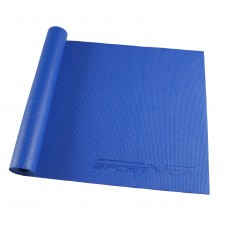 Килимок для фітнесу та йоги SportVida PVC 4 мм SV-HK0051 Blue