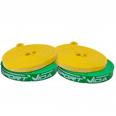 Гумка для підтягувань (силова стрічка) SportVida Power Band 4 шт 0-12 кг SV-HK004-34
