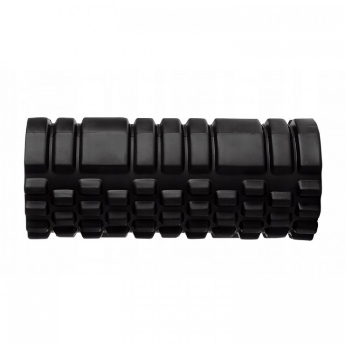 Массажный ролик (валик, роллер) 33 см SportVida SV-HK0170 Black