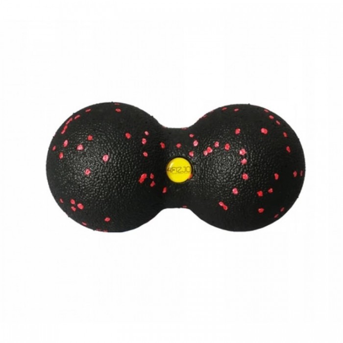 Массажный мячик двойной 4FIZJO EPP 8 x 16 см 4FJ1301 Black/Red Массажный мячик двойной 4FIZJO EPP 8 x 16 см 4FJ1301 Black/Red