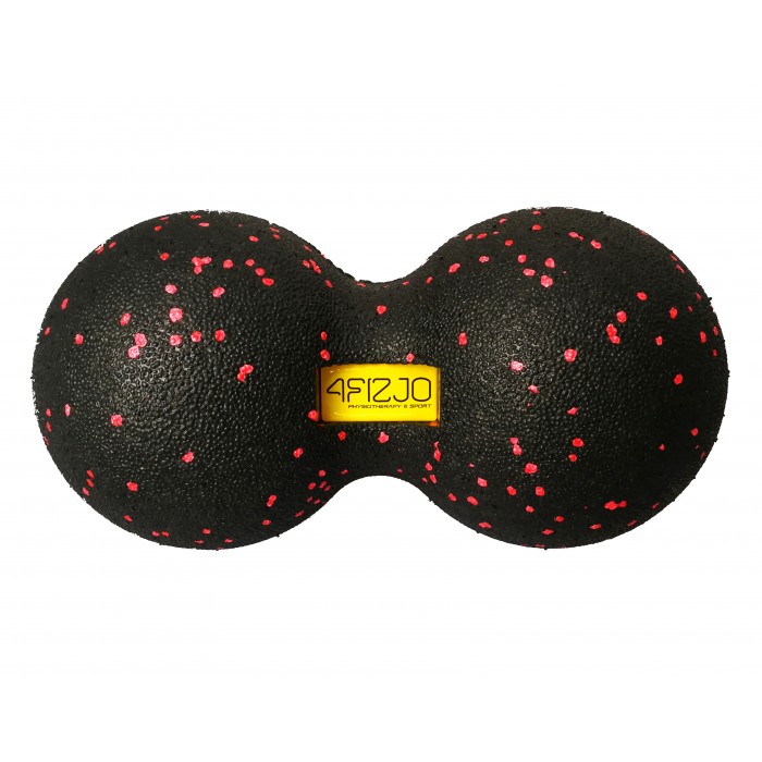 Масажний м'ячик подвійний 4FIZJO EPP 12 x 24 см 4FJ1332 Black / Red Масажний м'ячик подвійний 4FIZJO EPP 12 x 24 см 4FJ1332 Black / Red