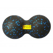 Масажний м'яч подвійний 4FIZJO EPP DuoBall 12 Black/Blue (P-5907222931349)