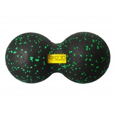 Масажний м'яч подвійний 4FIZJO EPP DuoBall 12 Black/Green (P-5907222931325)