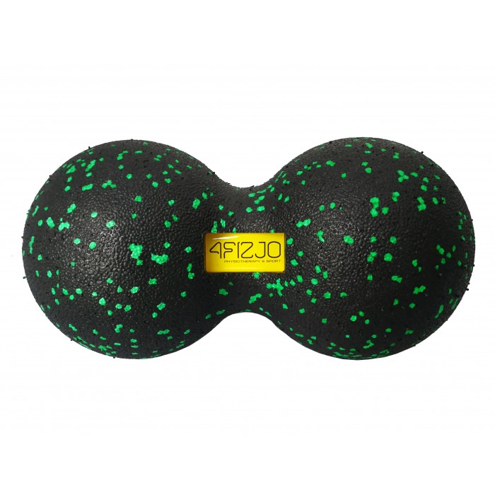 Масажний м'яч подвійний 4FIZJO EPP DuoBall 12 Black/Green (P-5907222931325) Масажний м'яч подвійний 4FIZJO EPP DuoBall 12 Black/Green (P-5907222931325)