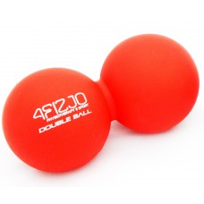 Масажний м'яч подвійний 4FIZJO Lacrosse Double Ball 6.5 x 13.5 см Red (P-5907222931219)