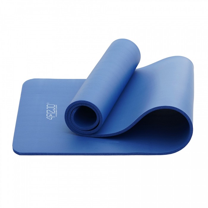 Коврик (мат) спортивный 4FIZJO NBR 180 x 60 x 1 см для йоги и фитнеса Blue (P-5907222931028)