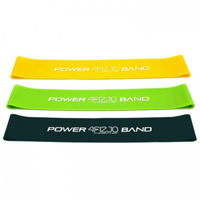 Фитнес резинка для ног и ягодиц эластичная 4FIZJO Mini Power Band 3 шт 4FJ0008