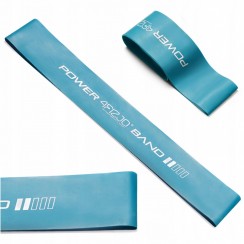 Резинка для фітнесу 4FIZJO Mini Power Band 0.6 мм 1-5 кг Sky Blue (P-5907222931103)