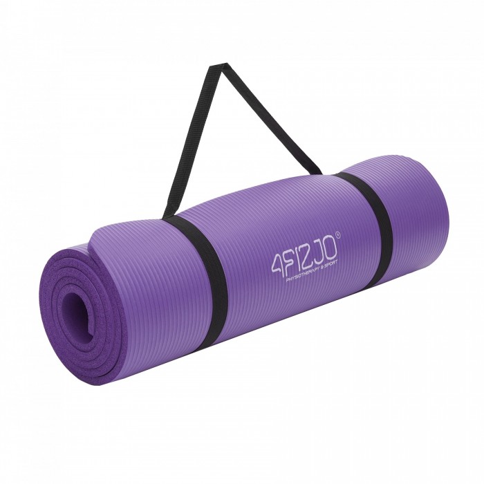 Коврик (мат) спортивный 4FIZJO NBR 180 x 60 x 1 см для йоги и фитнеса Violet (P-5907222931530)