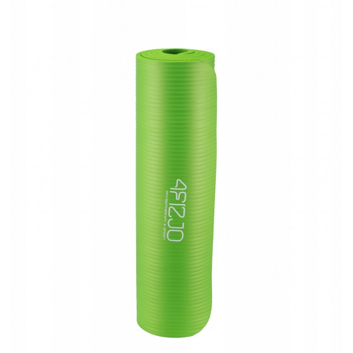 Коврик для фитнеса и йоги 4FIZJO NBR 1 см 4FJ0017 Green