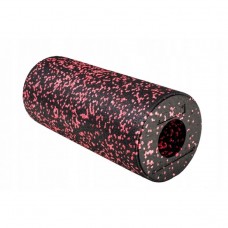 Масажний ролик (валик, роллер) гладкий 4FIZJO EPP 33 x 14 см 4FJ1431 Black / Red