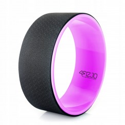 Колесо для йоги и фитнеса 4FIZJO Dharma Black/Pink (P-5907222931455)