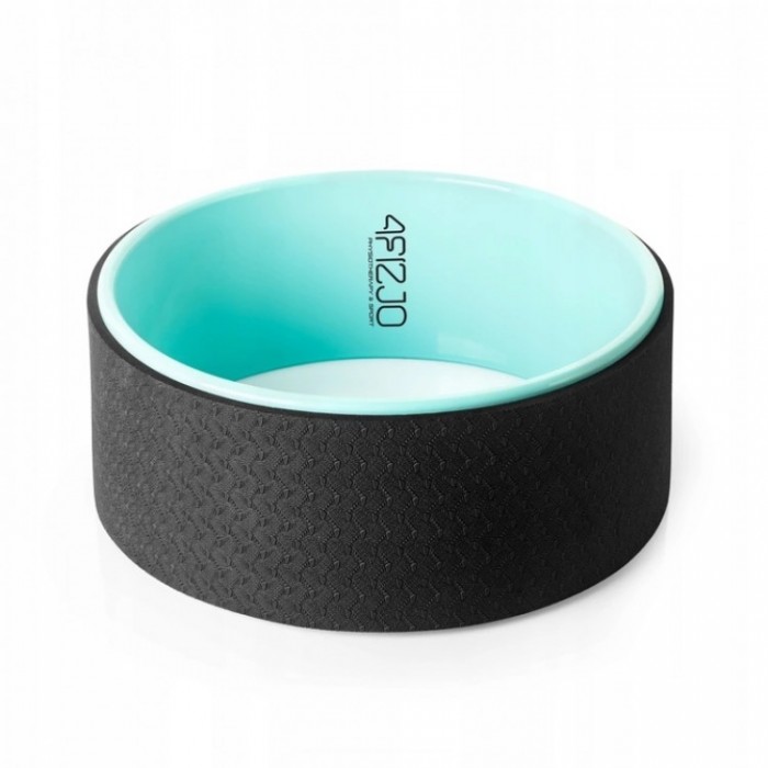 Колесо для йоги и фитнеса 4FIZJO Dharma Black/Turquoise (P-5907222931448)