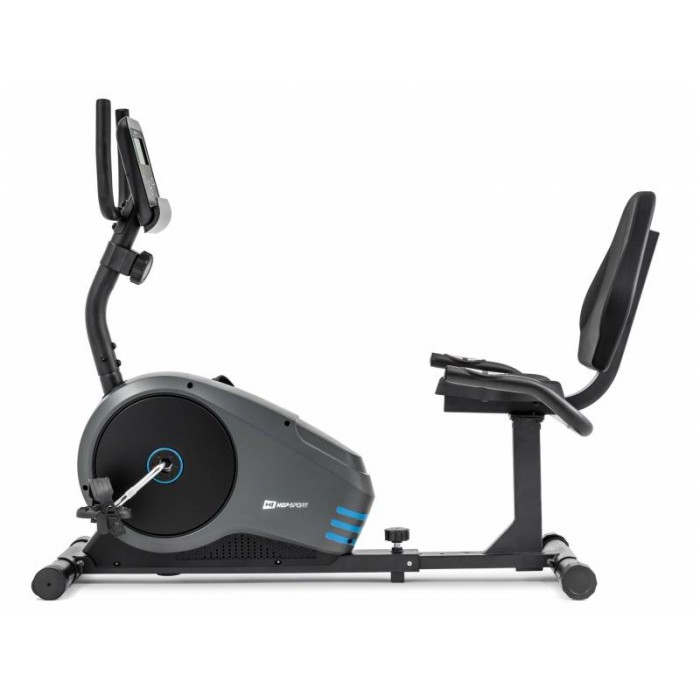Горизонтальный велотренажер Hop-Sport HS-040L Root Gray/Blue