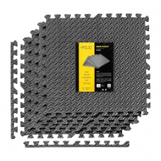 Мат-пазл (ласточкин хвост) 4FIZJO Mat Puzzle EVA 120 x 120 x 1 cм Black (P-5907222931011)