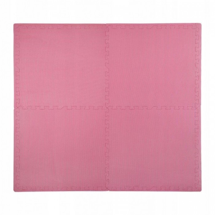 Напольное покрытие для спортзала мат-пазл (ласточкин хвост) 4FIZJO Mat Puzzle EVA 120 x 120 x 1 cм 4FJ0079 Pink