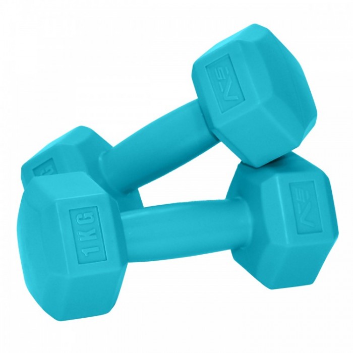 Гантелі для фітнесу SportVida 2 x 1 кг SV-HK0217 Гантелі для фітнесу SportVida 2 x 1 кг SV-HK0217