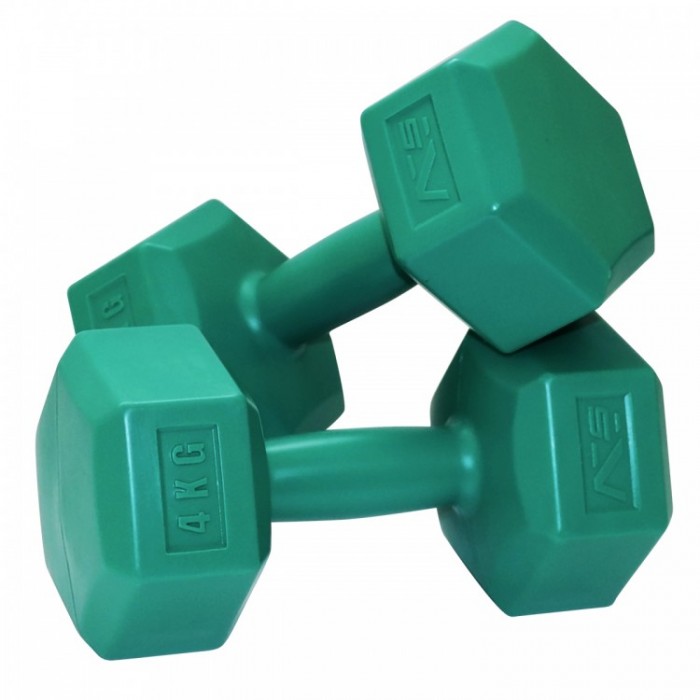 Гантелі для фітнесу SportVida 2 x 4 кг SV-HK0220 Гантелі для фітнесу SportVida 2 x 4 кг SV-HK0220