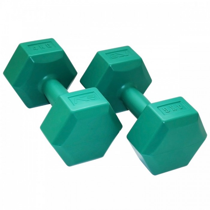 Гантелі для фітнесу SportVida 2 x 4 кг SV-HK0220