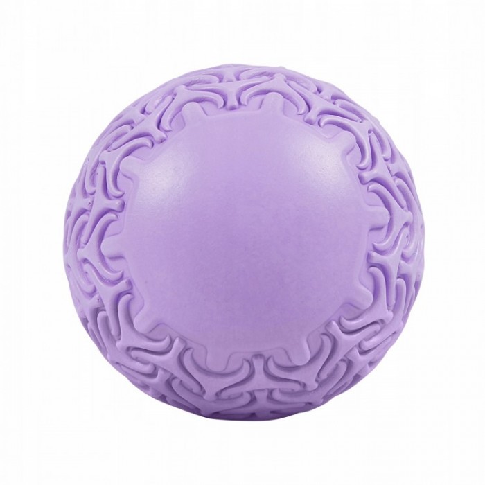 Масажний м'яч SportVida Massage Ball 13 см SV-HK0233 Purple